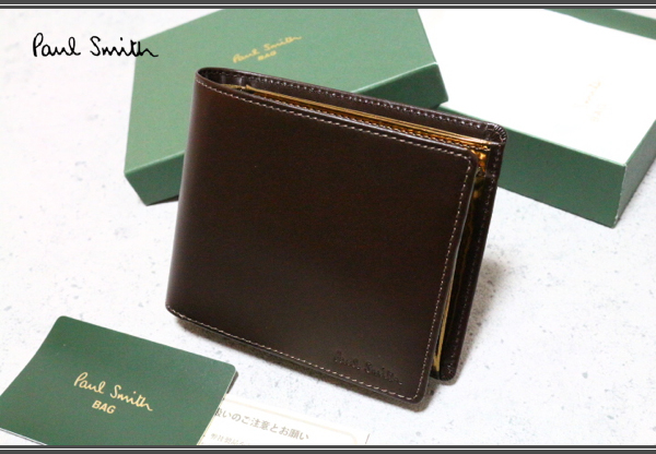 ポールスミス メタリックインサイド二つ折り財布のアウトレット通販『オルドビス』
