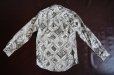 画像5: ポールスミスの高級プリント柄長袖シャツ (5)