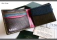 画像1: ポールスミス上質カラーリザード二つ折り財布 (1)