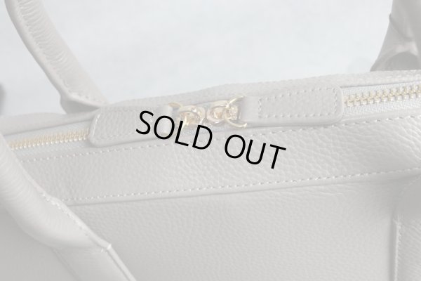 画像3: コムサメン本革オールレザー 自立式 ビジネスバッグ/COMME CA MEN