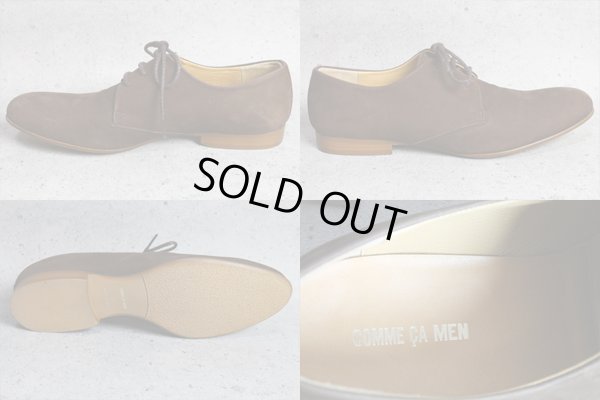 画像6: コムサメン新作牛革スエードシューズ/レザー/靴/COMME CA MEN