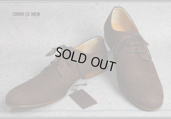画像2: コムサメン新作牛革スエードシューズ/レザー/靴/COMME CA MEN