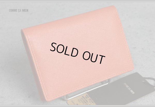 画像4: コムサメン本革カラー名刺入れ/カードケース/牛革/レザー/COMME CA MEN