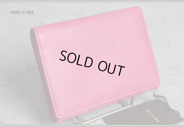 画像5: コムサメン本革カラー名刺入れ/カードケース/牛革/レザー/COMME CA MEN