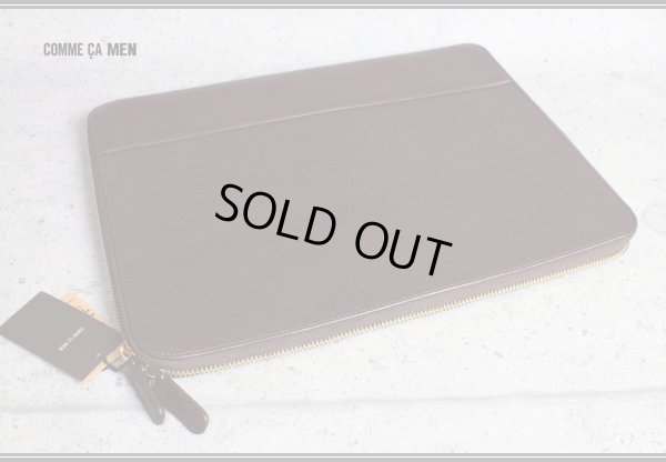 画像3: コムサメン牛革クラッチバッグ/レザー/COMME CA MEN