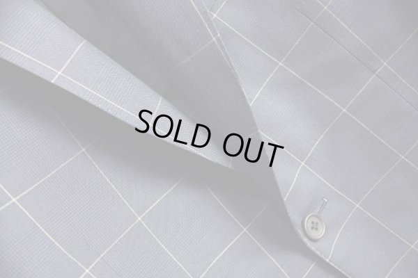 画像3: ポールスミス高級カノニコ生地ウールウインドペンスーツ/Paul smith