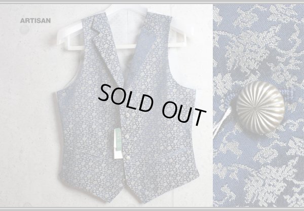 画像2: アルチザン ジャポニカ新作西陣織ジレ/ベスト/ARTISAN