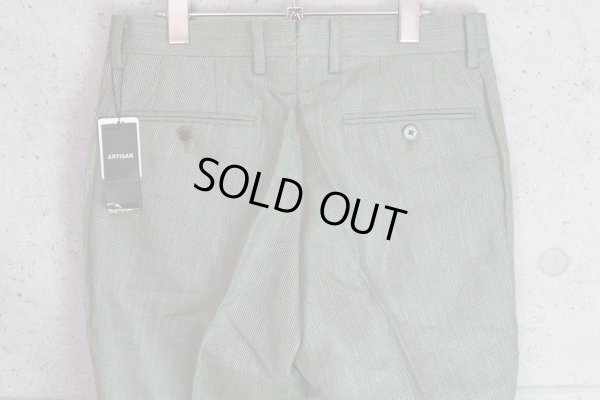 画像4: アルチザン高級リネンコットンスラックス/麻綿/ARTISAN