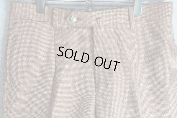 画像5: アルチザン高級リネンコットンスラックス/麻綿/ARTISAN