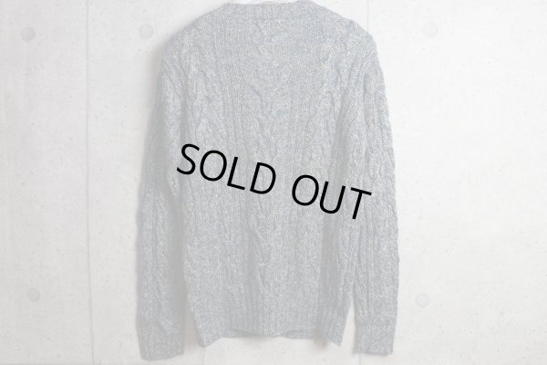 画像5: アルチザン アラン柄ローゲージざっくりセーター/ニット/ARTISAN