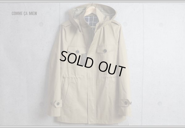 画像3: コムサメン春物コーティングコットン ツイル コート/COMME CA MEN