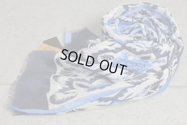 画像3: コムサメン上質イタリア製シルク混柄ストール/メンズ/COMME CA MEN