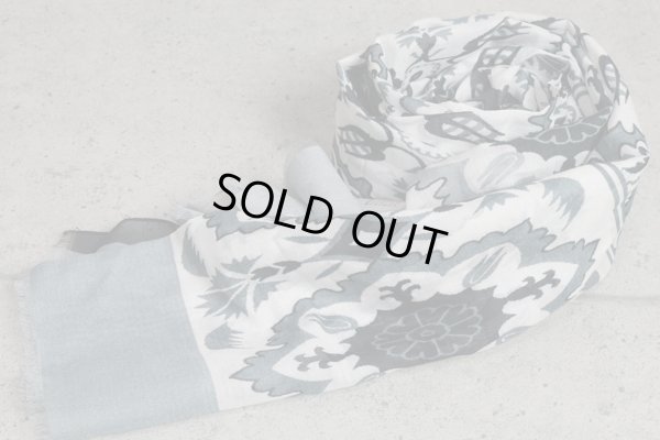 画像4: コムサメン上質イタリア製シルク混柄ストール/メンズ/COMME CA MEN