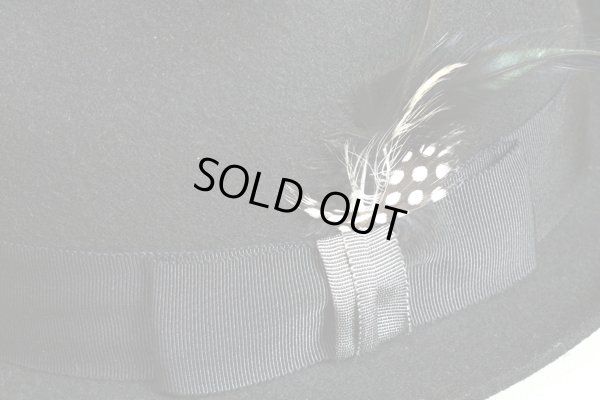 画像4: ポールスミス上質ウールフェルト中折れハット/フェザー/Paul smith