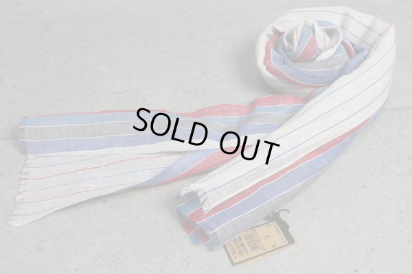 画像4: コムサメン イタリア製ストライプストール/綿麻/メンズ/COMME CA MEN