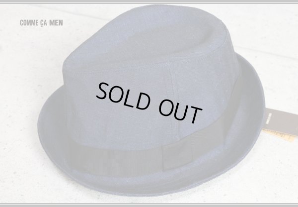 画像2: コムサメン ヘリンボーンティアドロップ中折れハット/COMME CA MEN