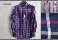 画像1: コムサメン春夏カラミ織りチェックドレスシャツ/COMME CA MEN (1)