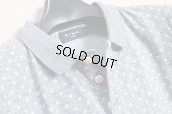 画像4: ポールスミス春夏上質ドット柄半袖ポロシャツ/Paul smith