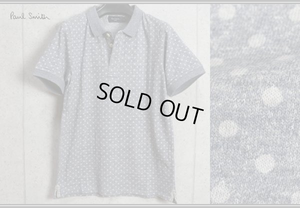 画像2: ポールスミス春夏上質ドット柄半袖ポロシャツ/Paul smith
