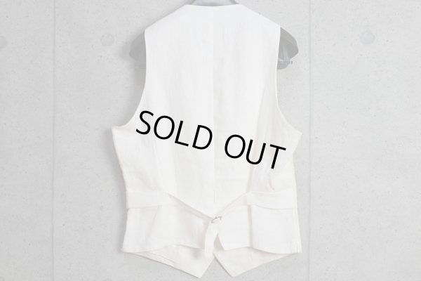 画像6: アルチザン春夏リネンシルクヘリンボーンジレ/ベスト/ARTISAN