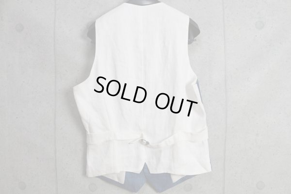 画像5: アルチザン春夏リネンシルクヘリンボーンジレ/ベスト/ARTISAN