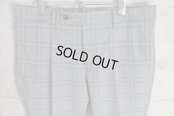 画像4: コムサメン春夏ウールグレンチェックスラックス/COMME CA MEN