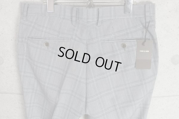 画像6: コムサメン春夏ウールグレンチェックスラックス/COMME CA MEN