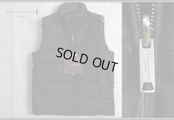 画像2: MACKINTOSH LONDONフランネル2wayダウンベスト/マッキントッシュ ロンドン