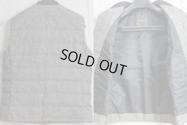 画像5: MACKINTOSH LONDON千鳥ウールリネンダウンベスト/マッキントッシュ ロンドン