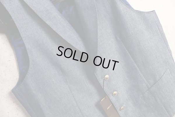 画像3: コムサメン春夏メタル釦シャンブレージレ/ベスト/COMME CA MEN