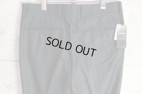 画像6: アルチザン最高級ウールフランネル地スラックス/ARTISAN