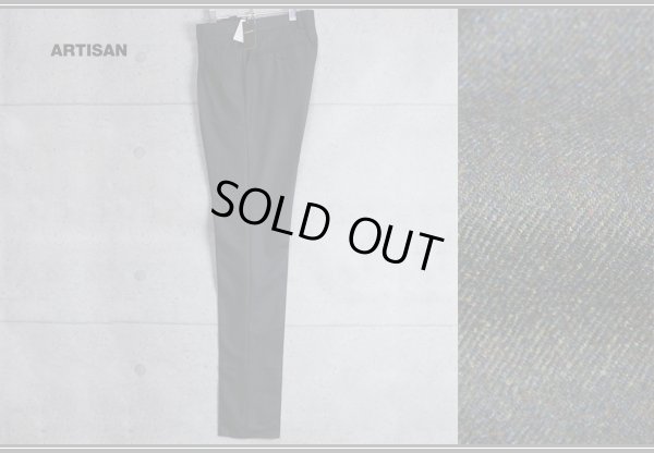 画像2: アルチザン最高級ウールフランネル地スラックス/ARTISAN
