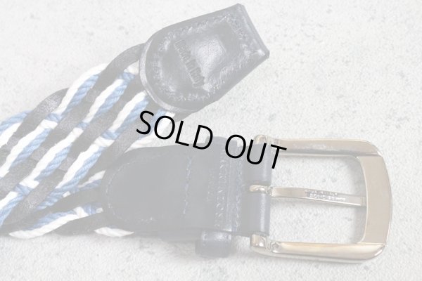 画像9: MACKINTOSH LONDONイタリア製編込みメッシュベルト/マッキントッシュ ロンドン