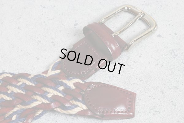 画像6: MACKINTOSH LONDONイタリア製編込みメッシュベルト/マッキントッシュ ロンドン