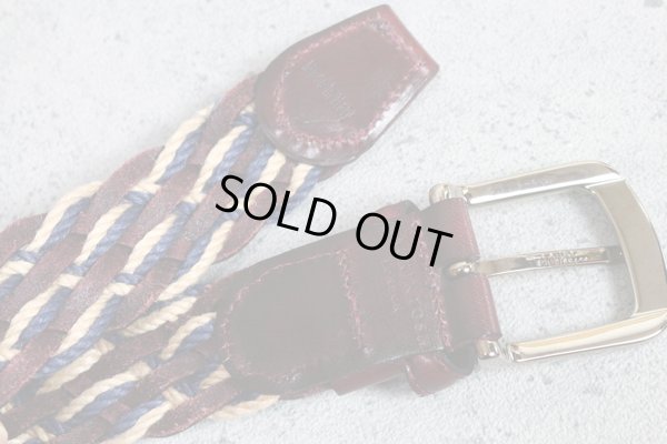 画像7: MACKINTOSH LONDONイタリア製編込みメッシュベルト/マッキントッシュ ロンドン