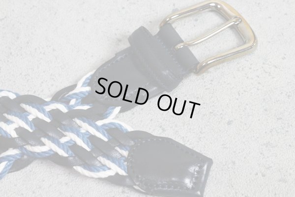 画像8: MACKINTOSH LONDONイタリア製編込みメッシュベルト/マッキントッシュ ロンドン