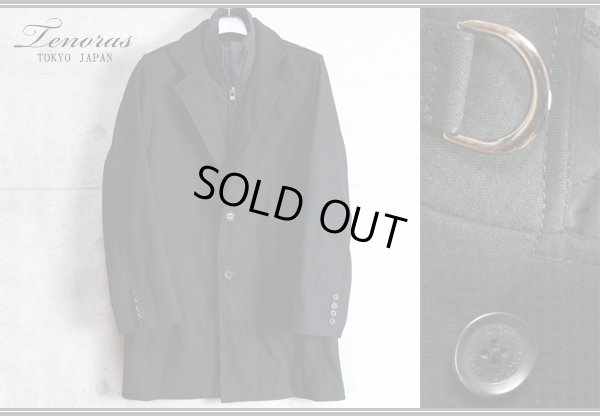 画像2: メンズ ティノラス ボンディングレイヤードコート/MEN'S TENORAS