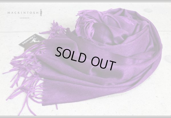 画像2: MACKINTOSH LONDON日本製カシミヤマフラー/ストール/マッキントッシュ ロンドン