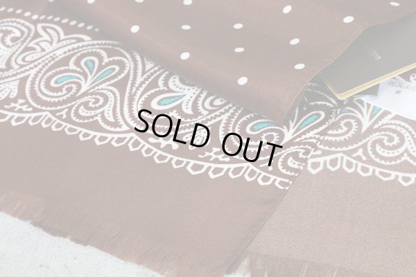 画像4: コムサメン イタリア製ドット柄シルク ストール/メンズ/COMME CA MEN