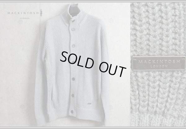 画像2: MACKINTOSH LONDONコットン ニット ジャケット /綿/ブルゾン/オールシーズン/マッキントッシュ ロンドン/麻/ベスト
