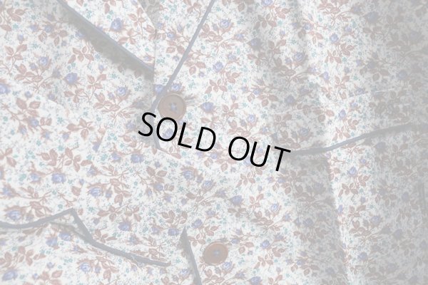 画像4: ポールスミス パイピング 花柄 パジャマ/上下/セットアップ/Paul smith