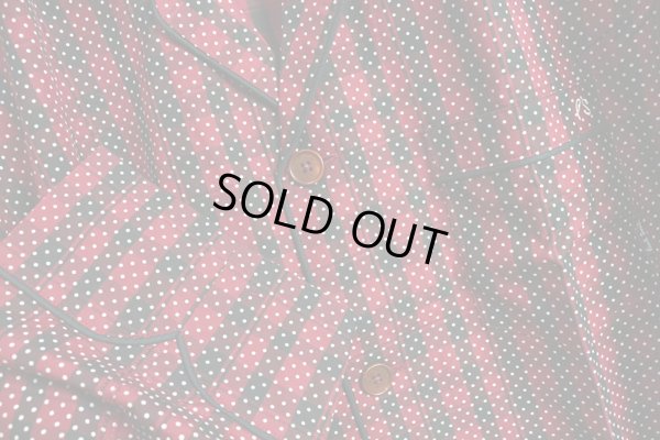 画像3: ポールスミス パイピング ドット チェック パジャマ/上下/セットアップ/Paul smith