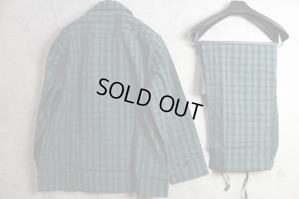 画像6: ポールスミス パイピング ドット チェック パジャマ/上下/セットアップ/Paul smith