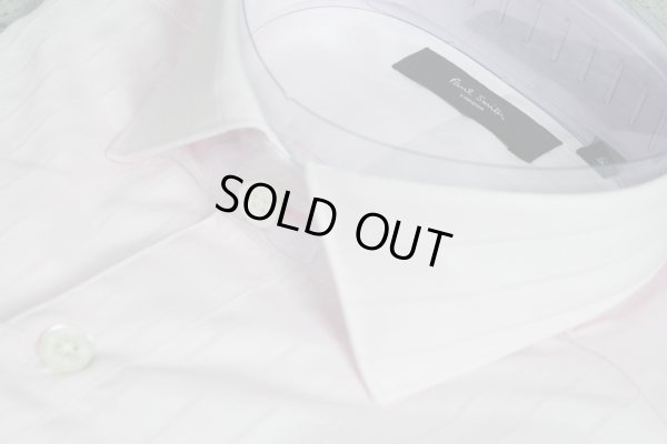 画像4: ポールスミス ロンドンGIZA88コットン ヘリンボーン シャドーストライプ長袖ドレスシャツ/Paul smith LONDON