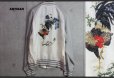 画像1: アルチザン最高級 伊藤若冲 鶏 刺繍 スーベニア キュプラ ブルゾン/スカジャン/ARTISAN (1)