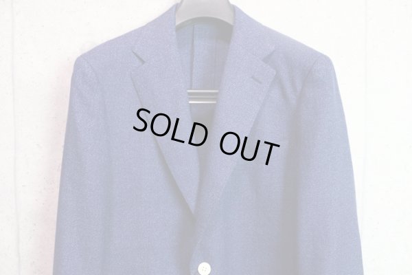 画像2: コムサメン 英国マーリング&エヴァンス生地 ウール リネン テーラード ジャケット/COMME CA MEN/MARLING & EVANS