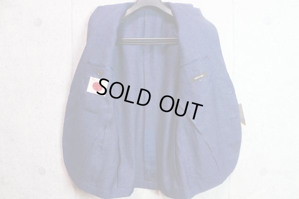 画像3: コムサメン 英国マーリング&エヴァンス生地 ウール リネン テーラード ジャケット/COMME CA MEN/MARLING & EVANS