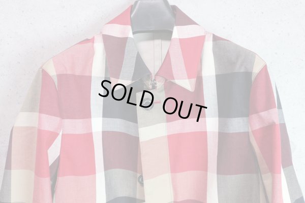 画像2: ブラックレーベル クレストブリッジ クレストブリッジチェック ボンディング ステンカラー コート/BLACK LABEL CRESTBRIDGE