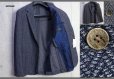 画像1: アルチザン 春夏 日本製 ジャガード織 コットン ニット ジャケット/ARTISAN MEN (1)