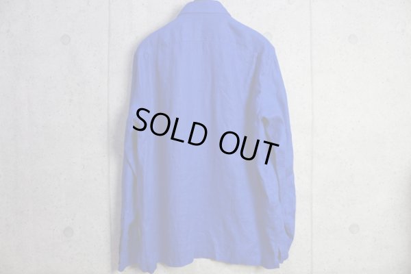 画像5: コムサメン 春夏 フレンチリネン ブロード 吸水速乾 シャツ ブルゾン/麻/COMME CA MEN